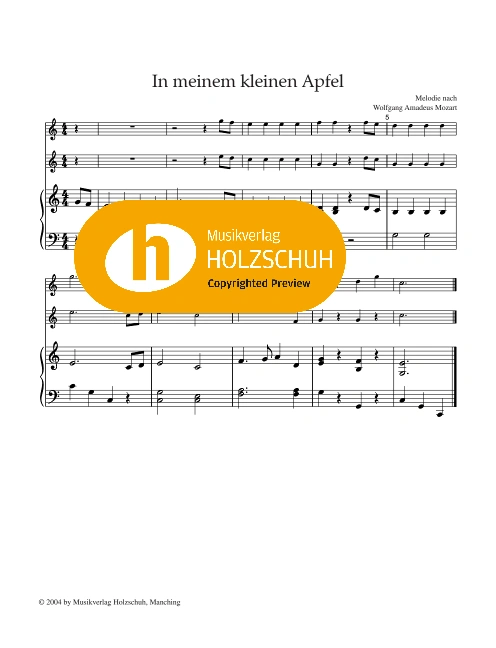 In meinem kleinen Apfel